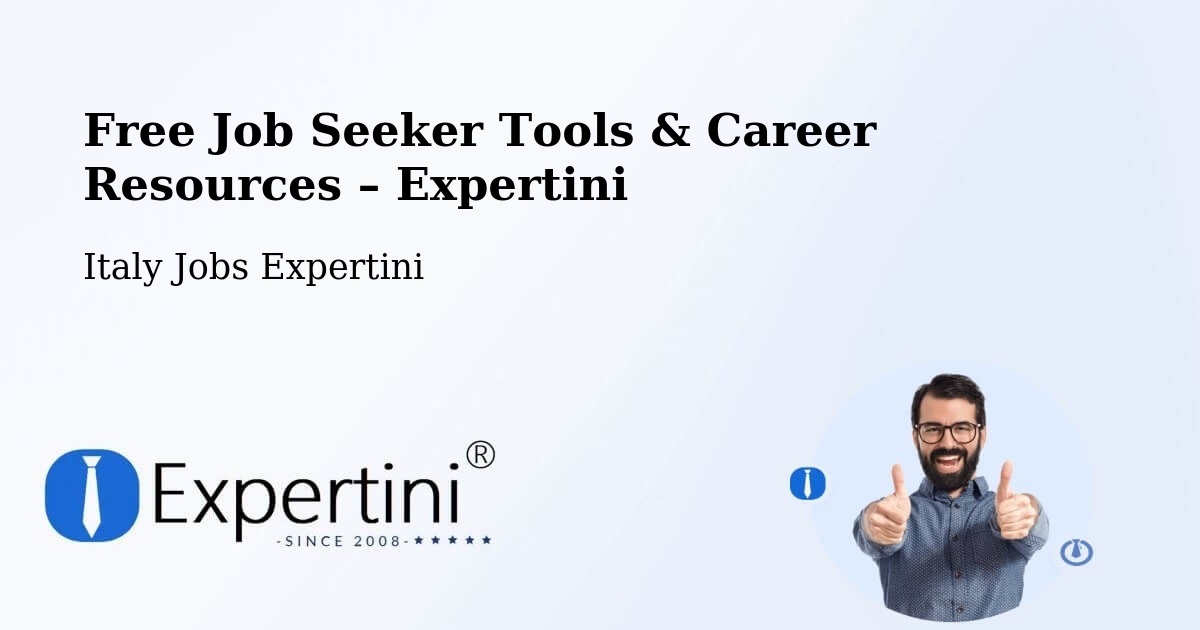 Free Job Seeker Tools & Career Resources – Guastalla - Guastalla, Italy Jobs Expertini